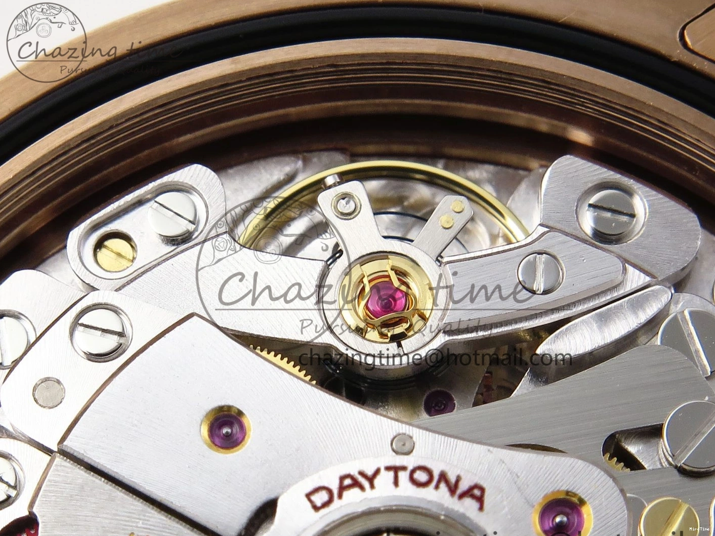 MiroTime 0416 Daytona 116515 Clean 1:1 Best Edition Silver Dial RG Markers on Oysterflex Strap SA4130 V WrinkleFree 1965